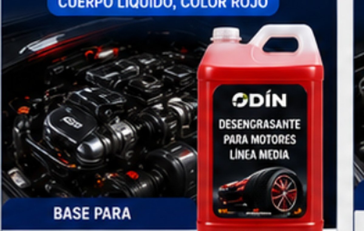 Desengrasante para Motores Línea Media