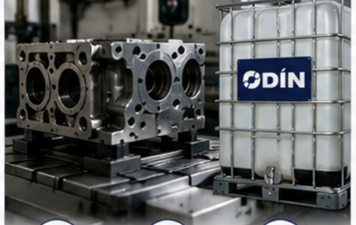 Detergente Limpiador Industrial de Máquinas y Piezas Metálicas