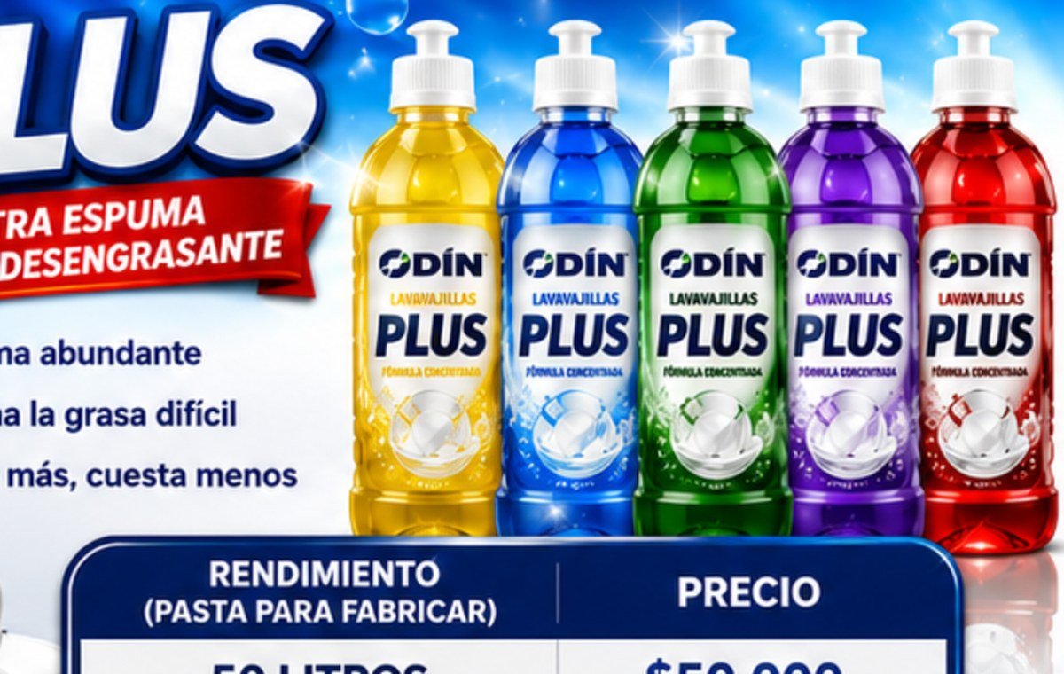 Detergente Lavavajillas Plus