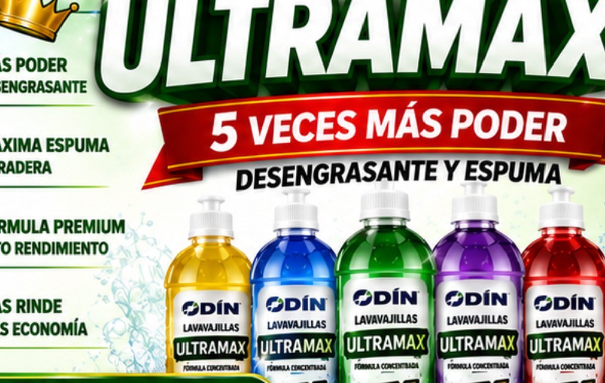 Detergente Lavavajillas UltraMax 5X